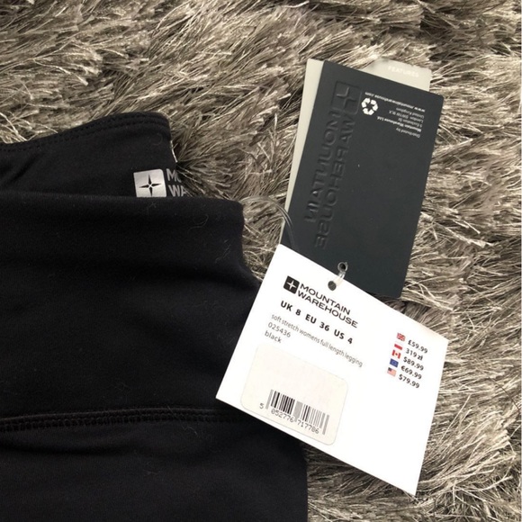 NWT Mountain Warehouse Legging size 4 - Picture 2 of 7
